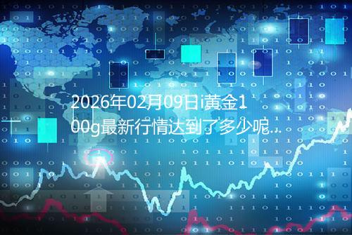 2026年02月09日i黄金100g最新行情达到了多少呢元一克
