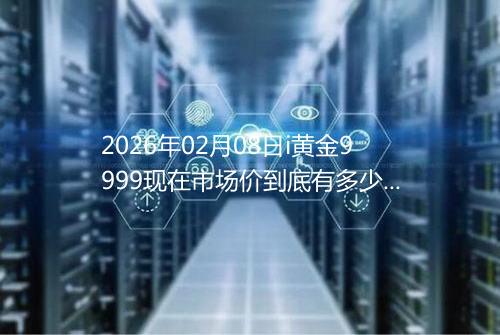 2026年02月08日i黄金9999现在市场价到底有多少钱一克