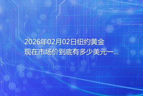 2026年02月02日纽约黄金现在市场价到底有多少美元一盎司