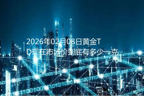 2026年02月08日黄金TD现在市场价到底有多少一克