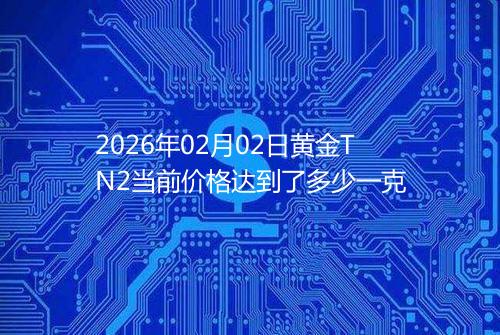 2026年02月02日黄金TN2当前价格达到了多少一克