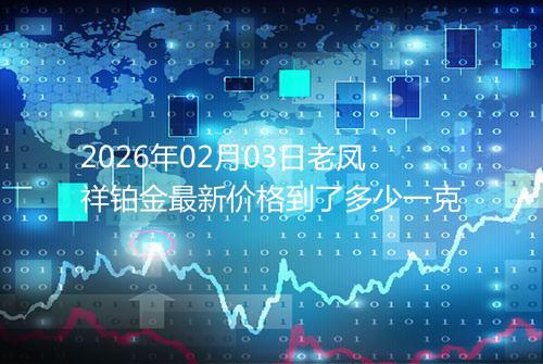 2026年02月03日老凤祥铂金最新价格到了多少一克