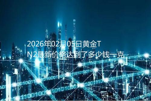 2026年02月05日黄金TN2最新价格达到了多少钱一克