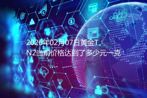 2026年02月07日黄金TN2当前价格达到了多少元一克
