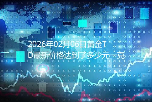 2026年02月06日黄金TD最新价格达到了多少元一克