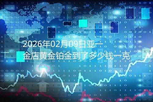 2026年02月09日亚一金店黄金铂金到了多少钱一克