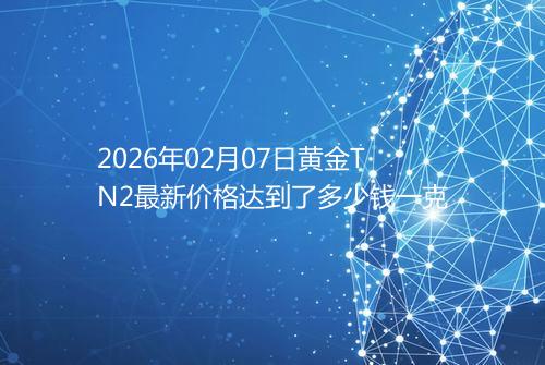 2026年02月07日黄金TN2最新价格达到了多少钱一克