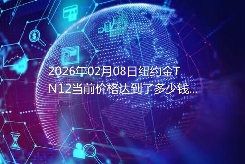 2026年02月08日纽约金TN12当前价格达到了多少钱一克